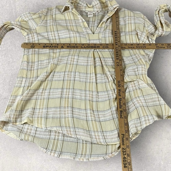 Sundance Shirt Womens Large Gauze Pullover Long Sleeve Large - Picture 8 of 12